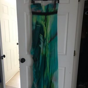 Multicolored Formal Dress